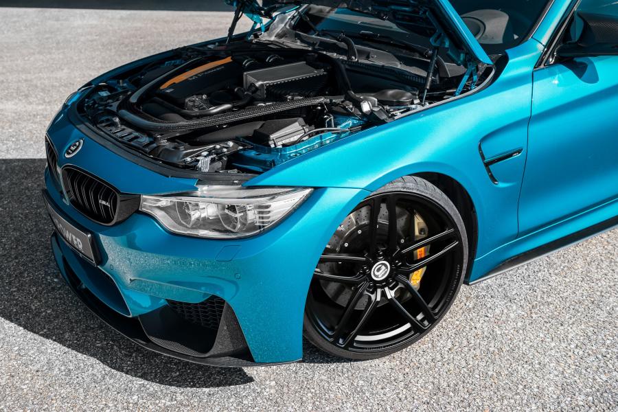 Моторный отсек BMW M4 Coupe Competition Package by G-Power 2016 года  (фото 4 из 14)